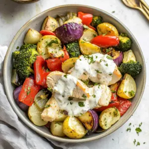 Sheet Pan Ranch Chicken and Vegetables