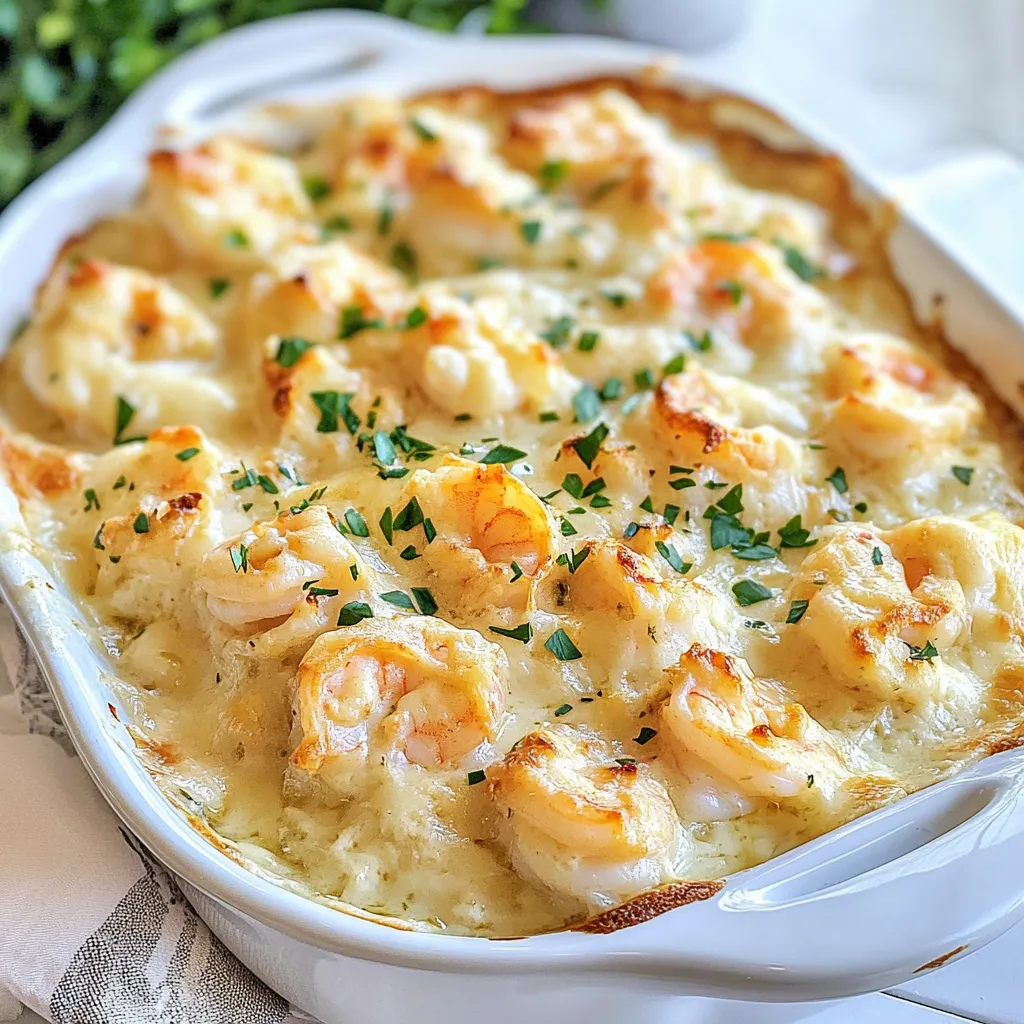 Shrimp and Crab Au Gratin