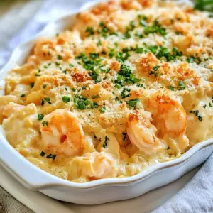 Shrimp and Crab Au Gratin