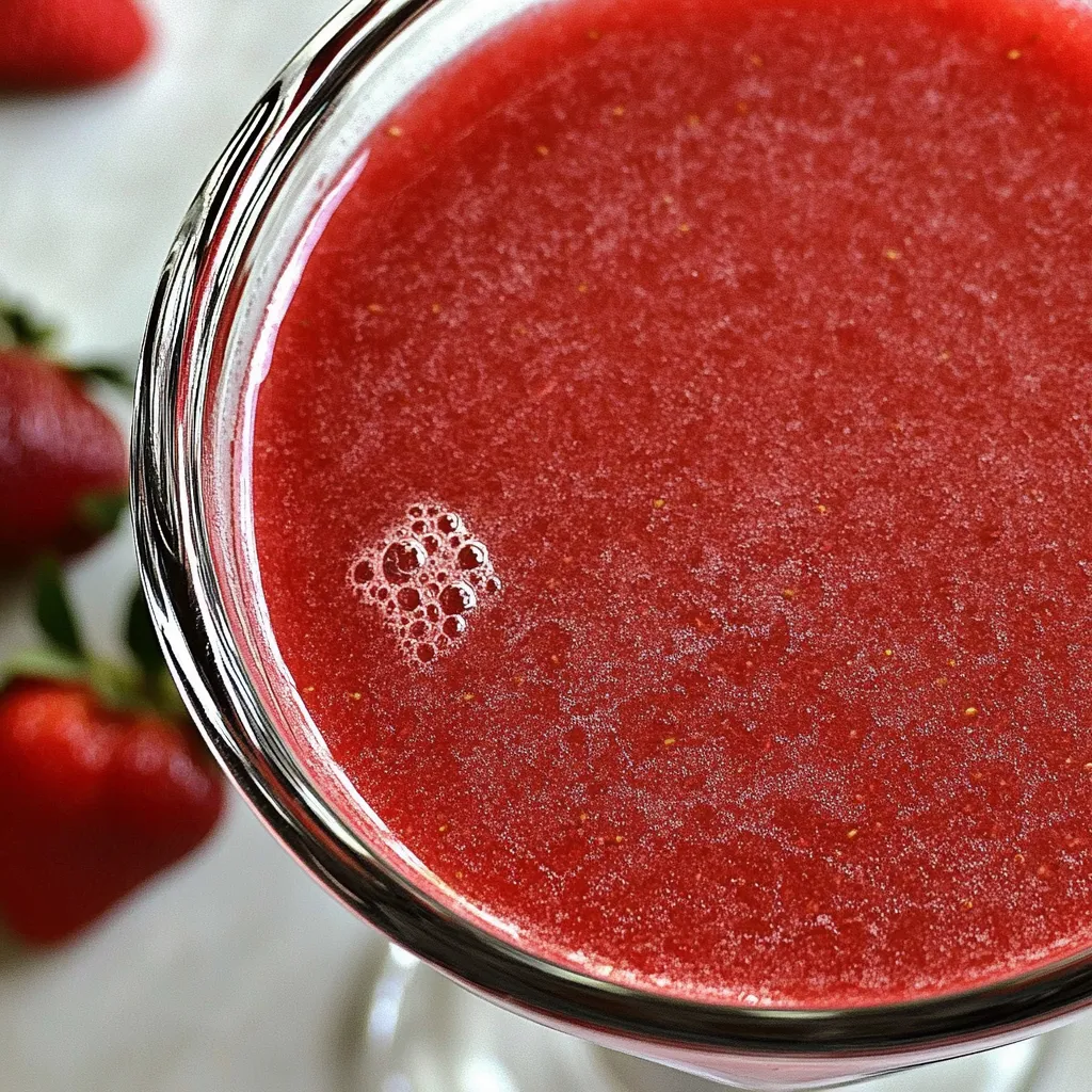 Simple Strawberry Syrup Recipe
