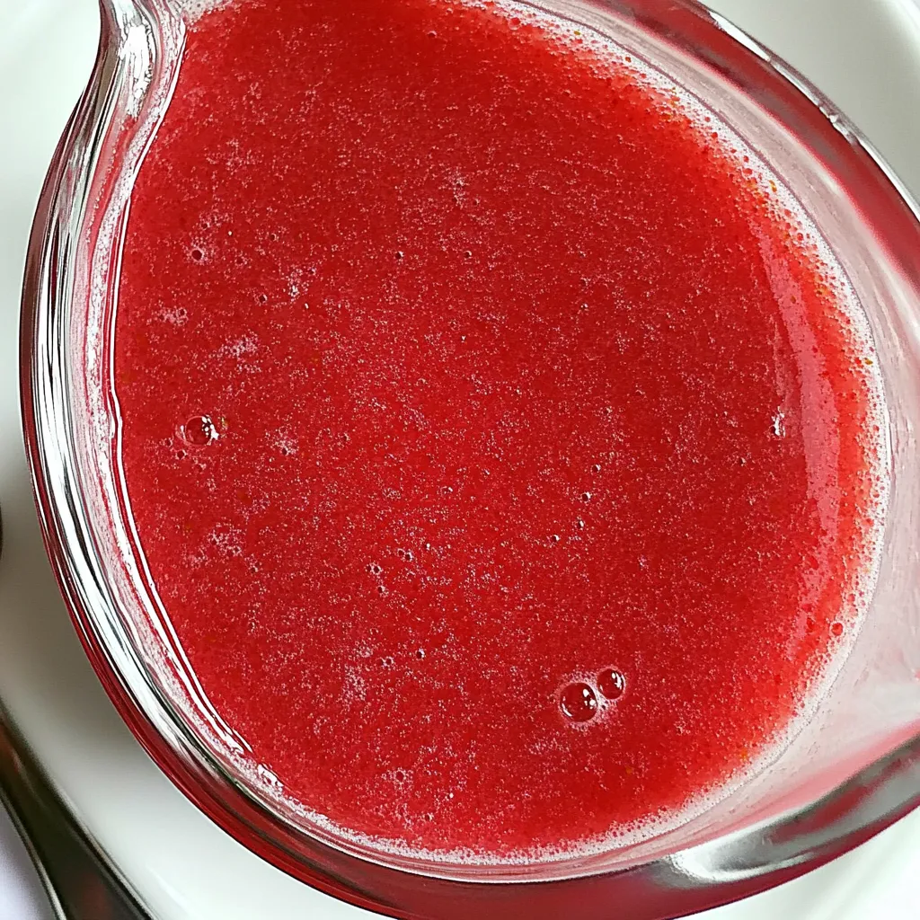 Simple Strawberry Syrup Recipe
