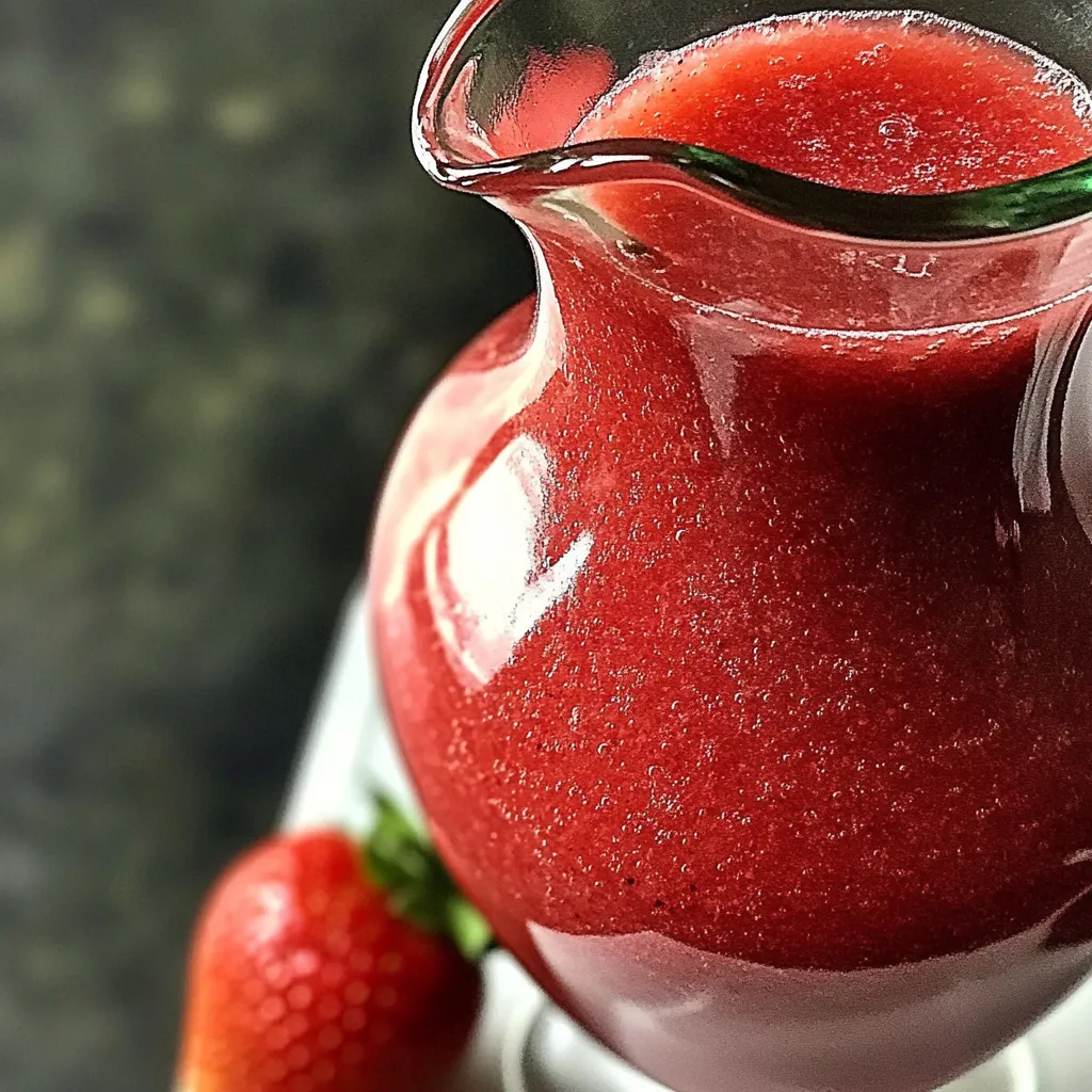 Simple Strawberry Syrup Recipe