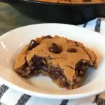 Skillet Chocolate Chip Cookies