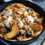 Skillet Peach Cobbler