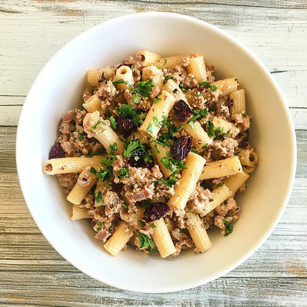 Skillet Turkey Pasta