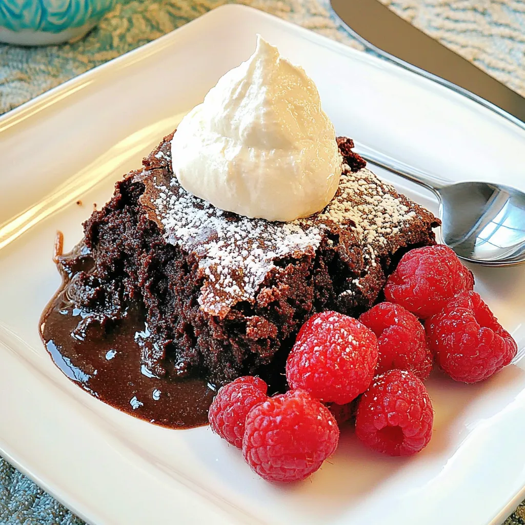 Slow Cooker Brownie Dessert