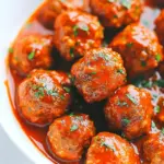 Slow Cooker Buffalo Chicken Meatballs