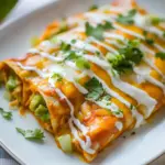 Slow Cooker Chicken Enchiladas