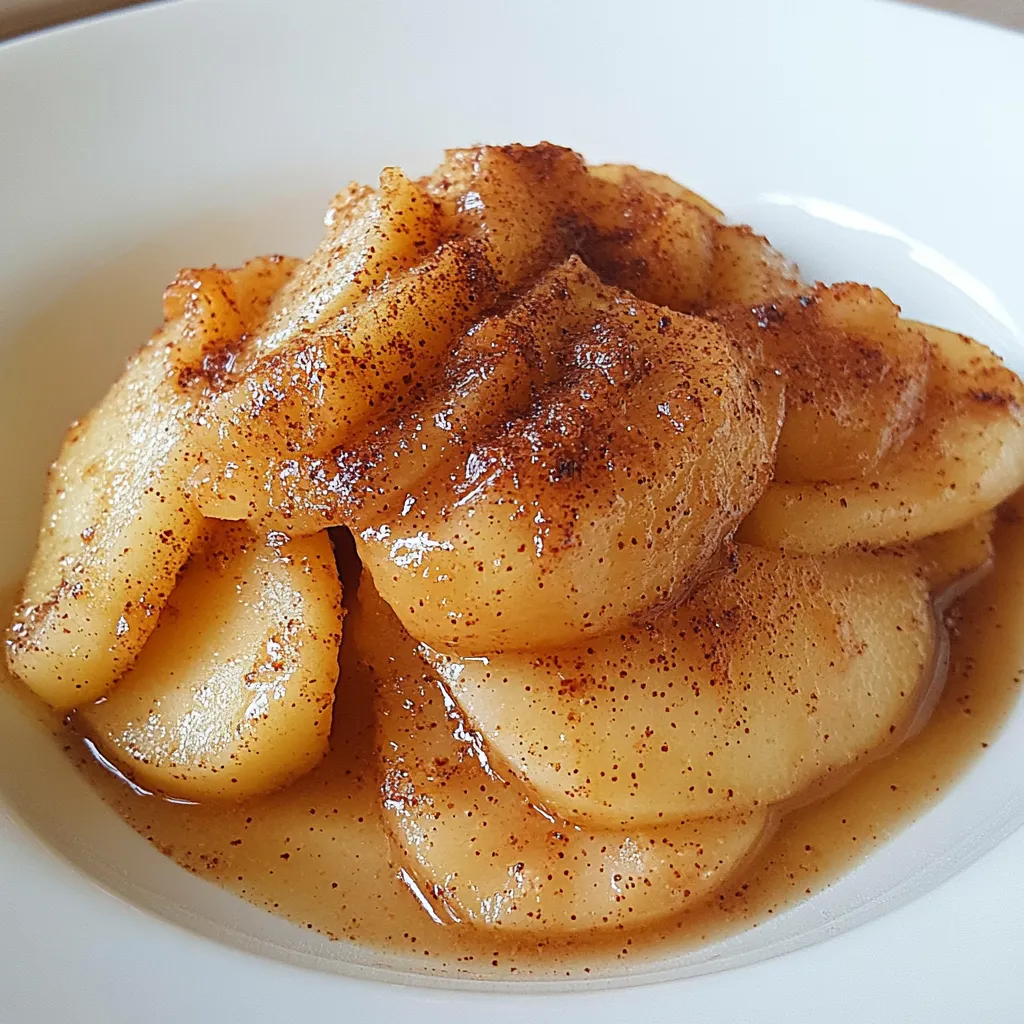 Slow Cooker Cinnamon Apples