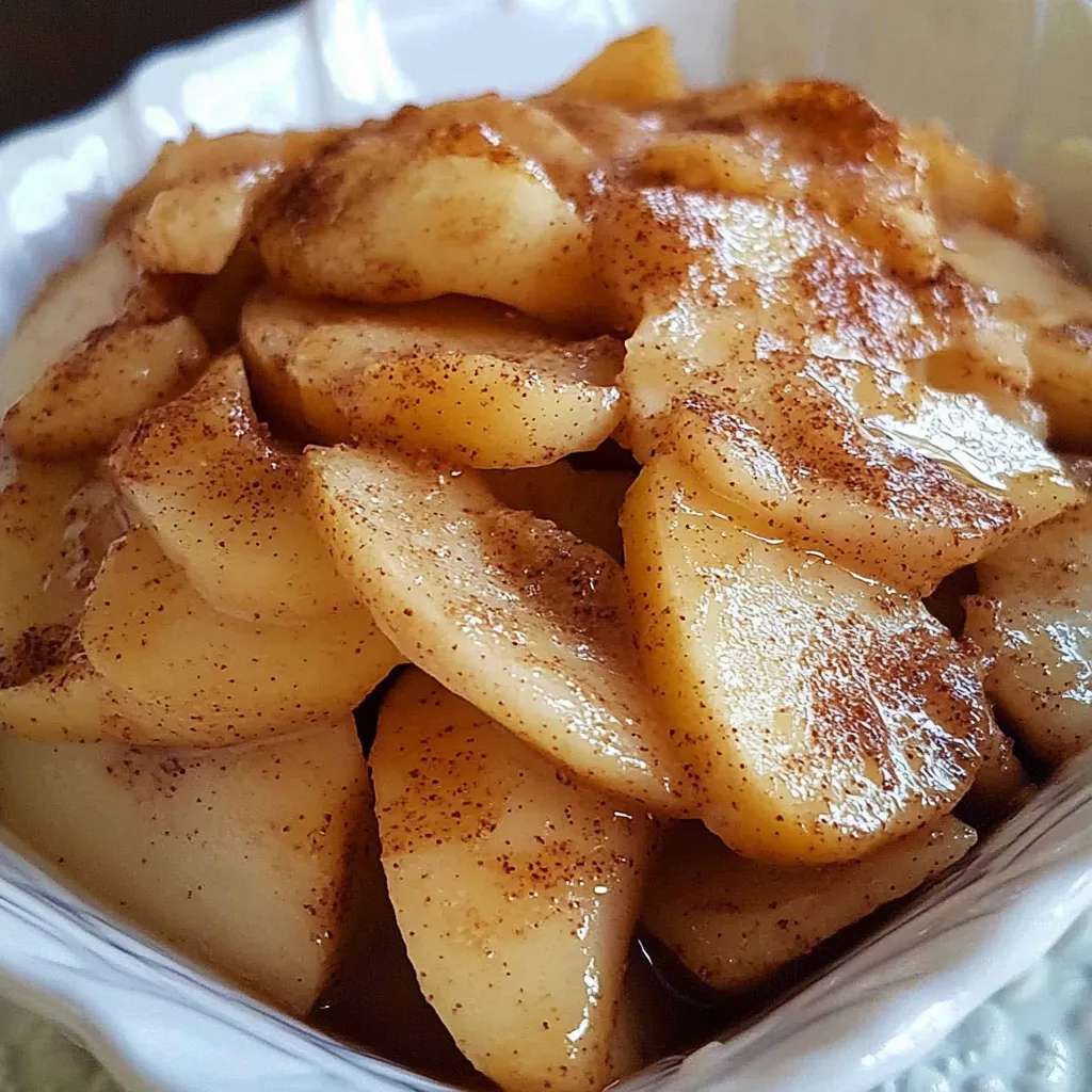 Slow Cooker Cinnamon Apples