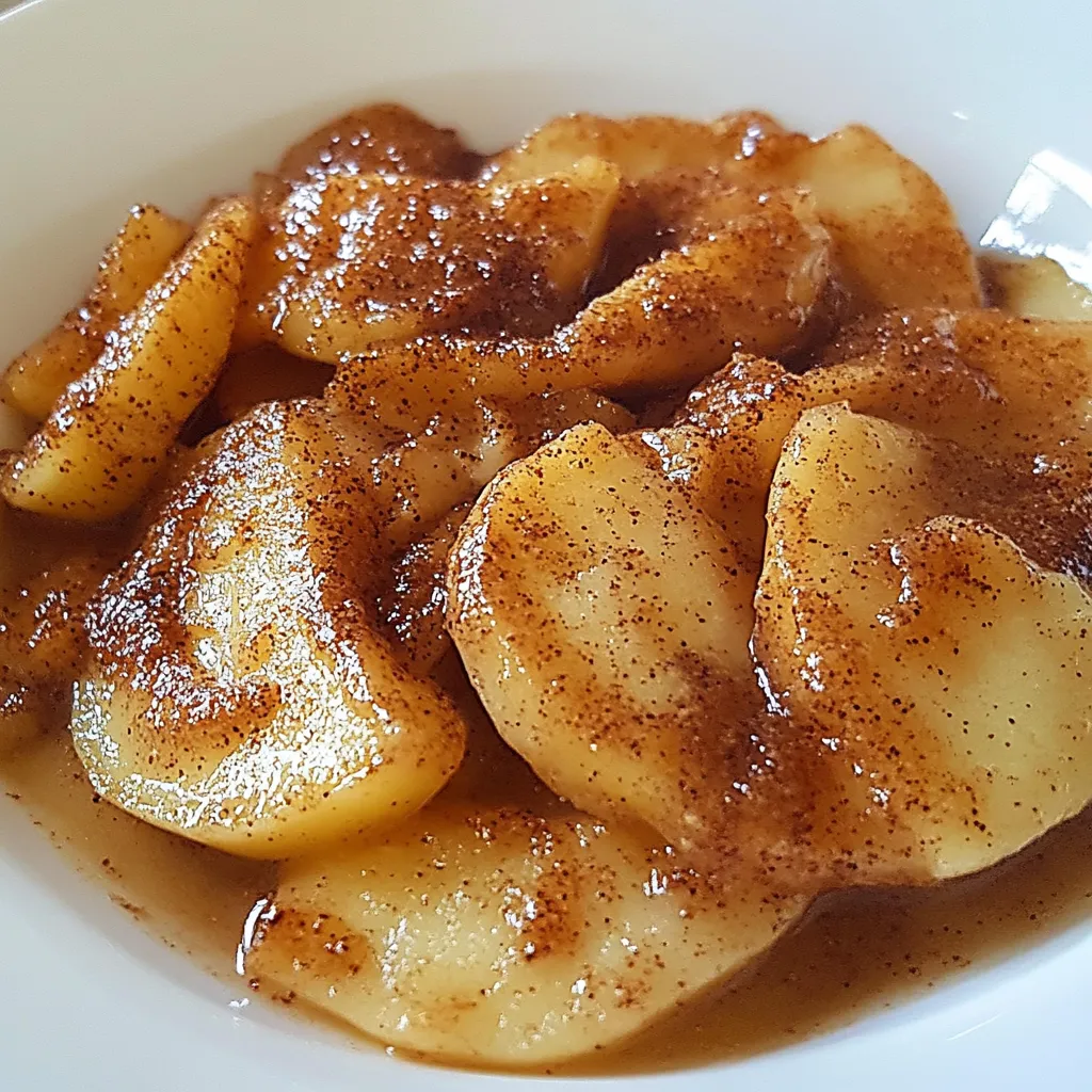 Slow Cooker Cinnamon Apples