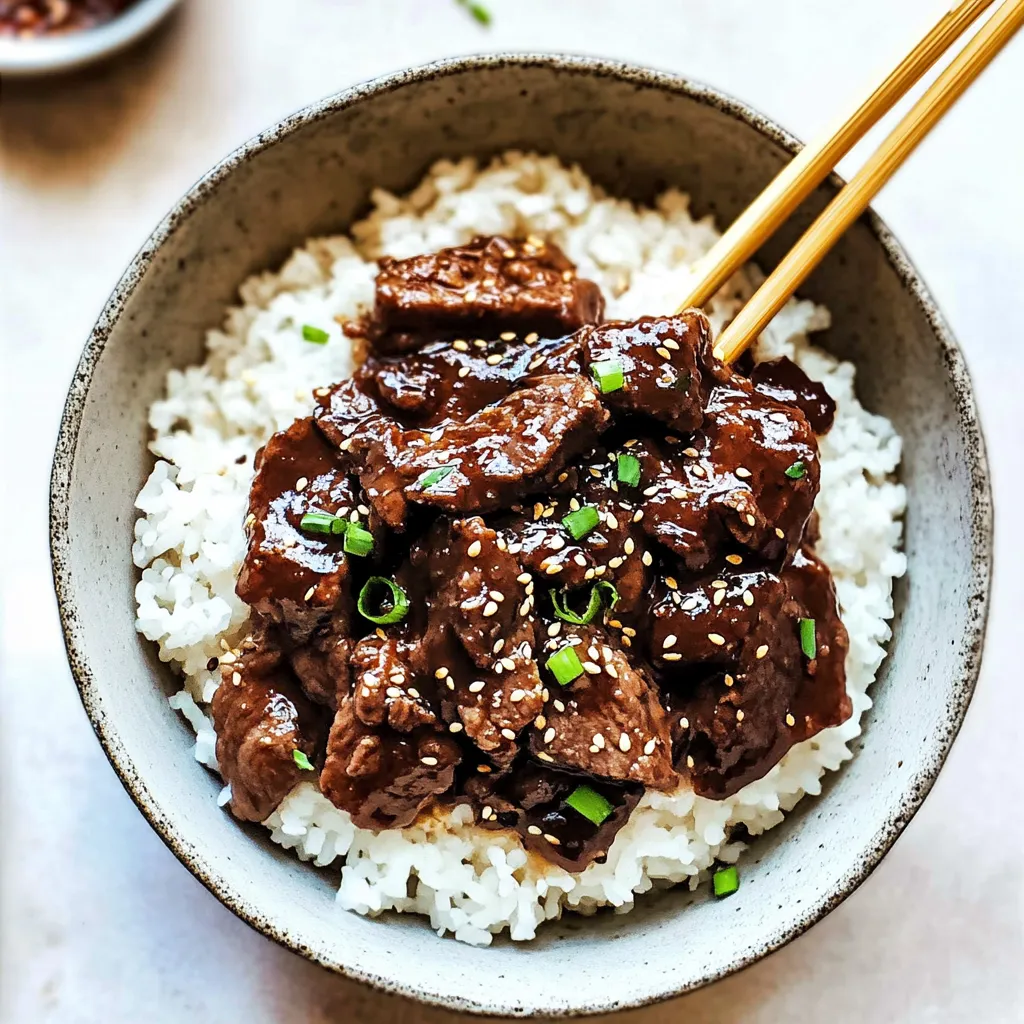 Slow Cooker Korean Beef