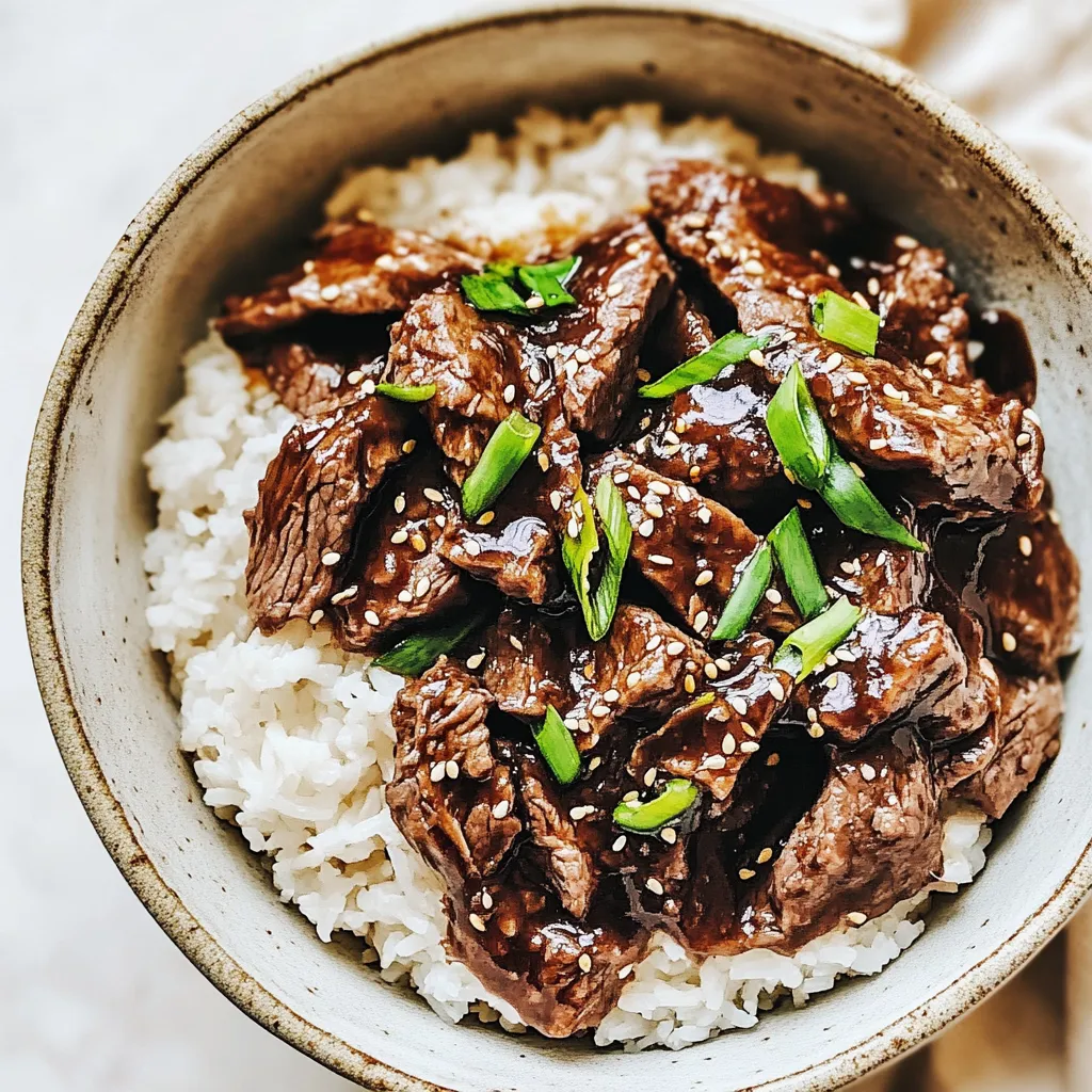 Slow Cooker Korean Beef