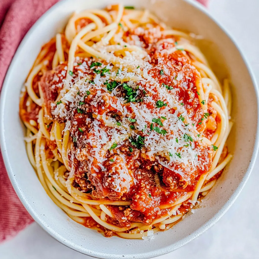 Slow Cooker Spaghetti Sauce