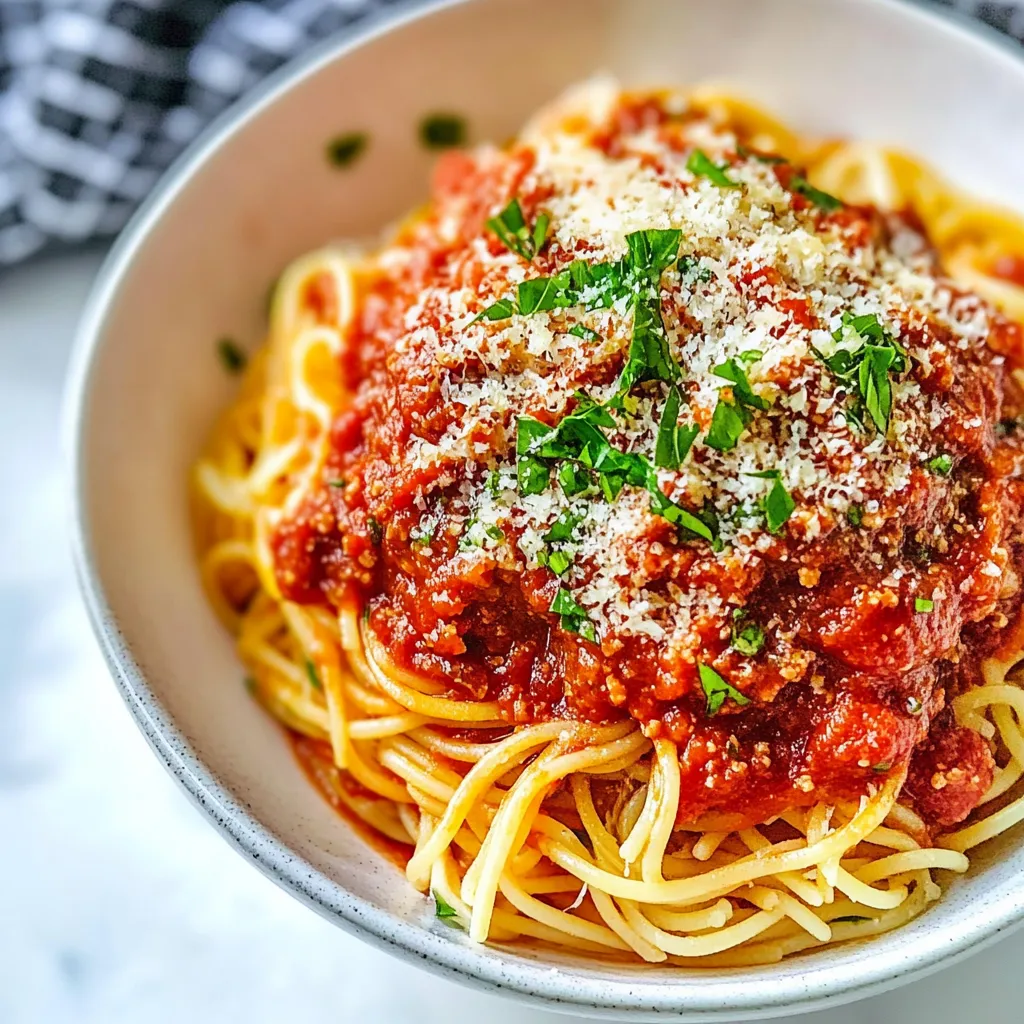 Slow Cooker Spaghetti Sauce