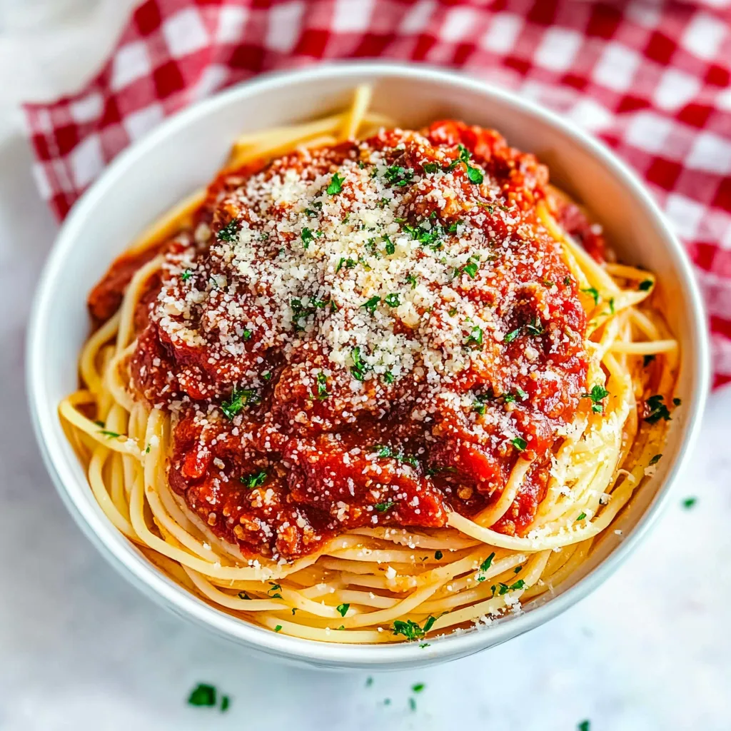 Slow Cooker Spaghetti Sauce