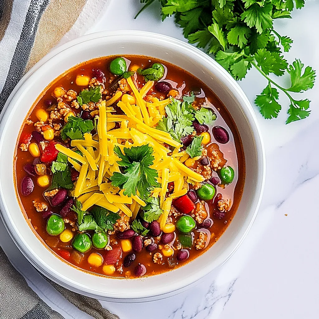Slow Cooker Taco Soup