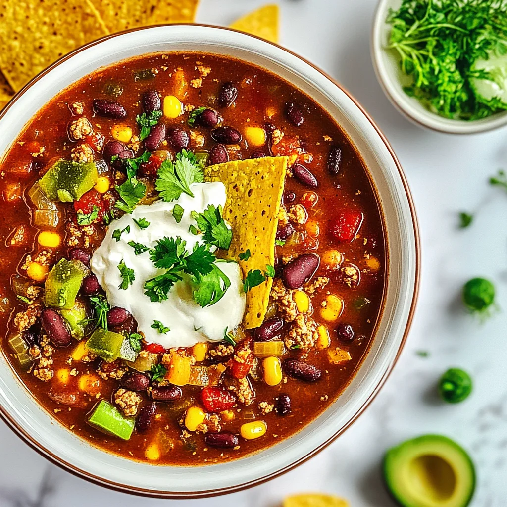 Slow Cooker Taco Soup