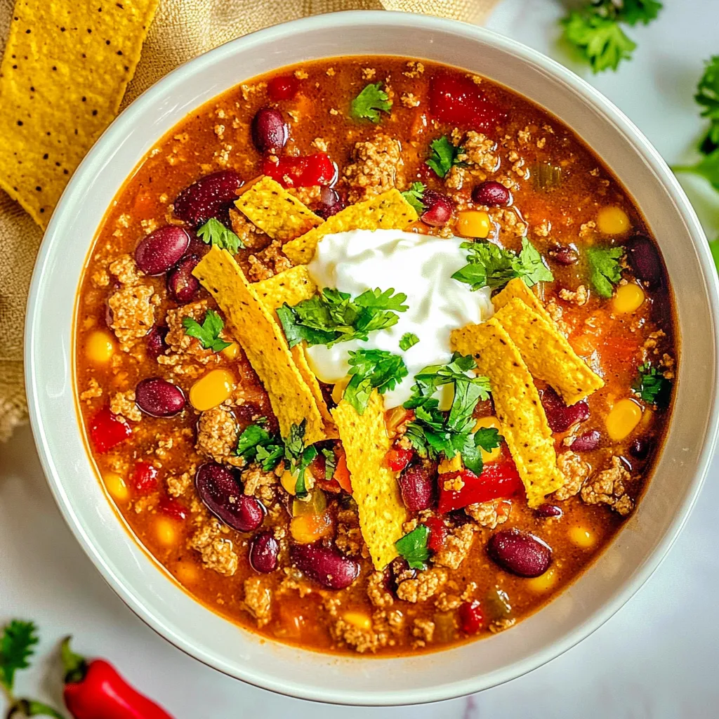 Slow Cooker Taco Soup