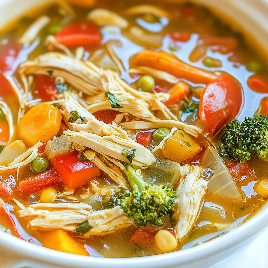 Southwest Chicken Soup