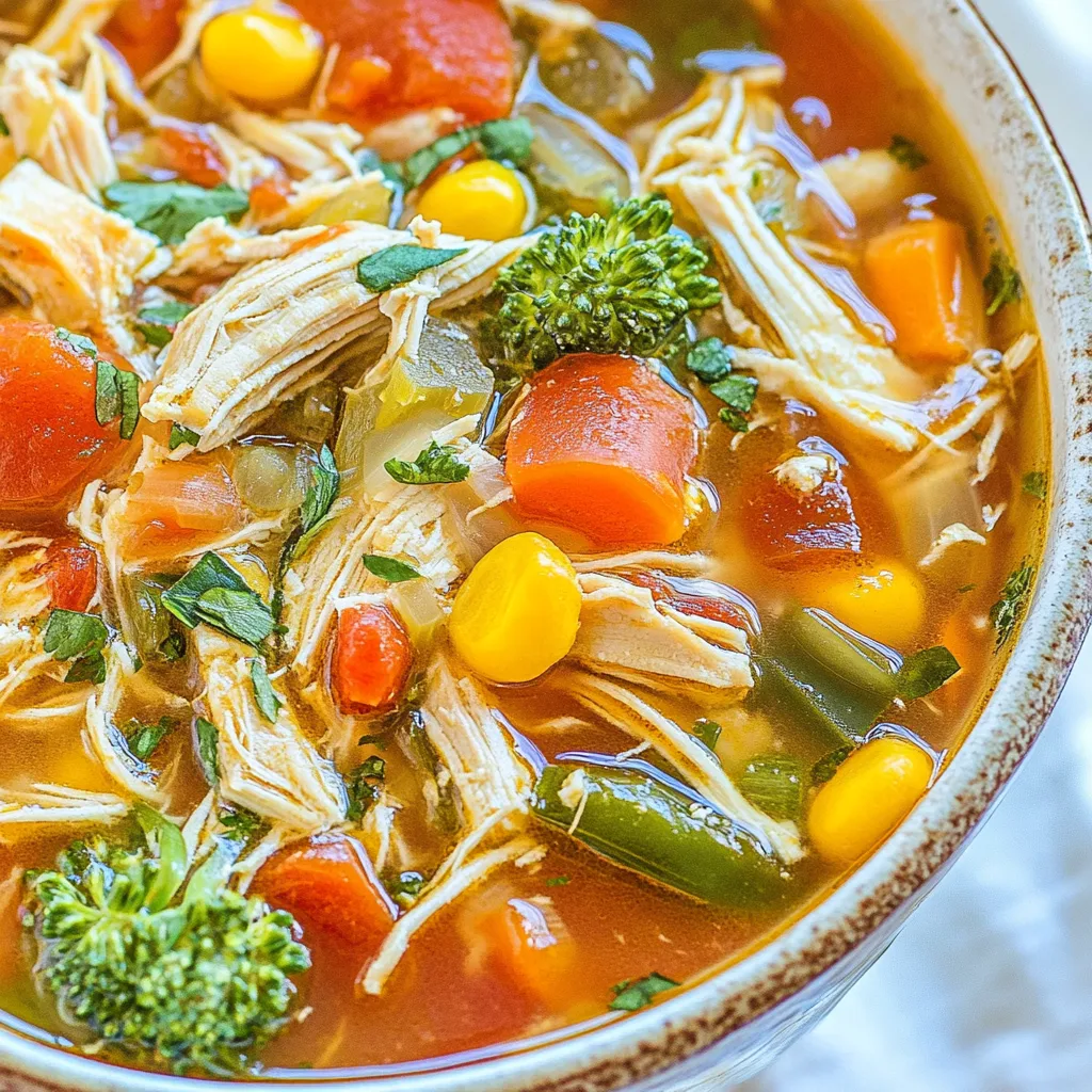 Southwest Chicken Soup