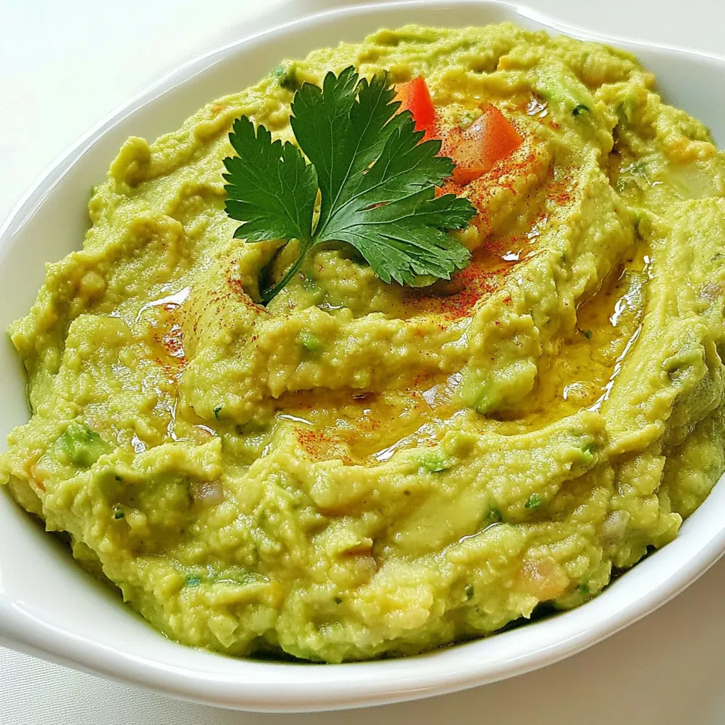 Spicy White Bean Avocado Dip