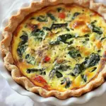 Spinach Ricotta Quiche