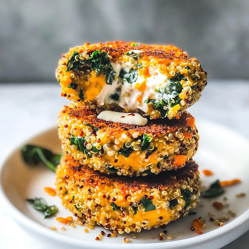 Spinach and Quinoa Patties