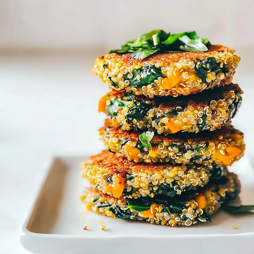 Spinach and Quinoa Patties
