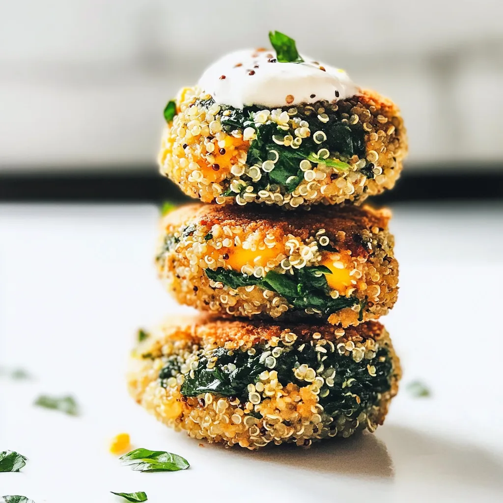 Spinach and Quinoa Patties