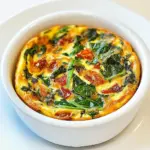 Spinach and Sundried Tomato Frittata