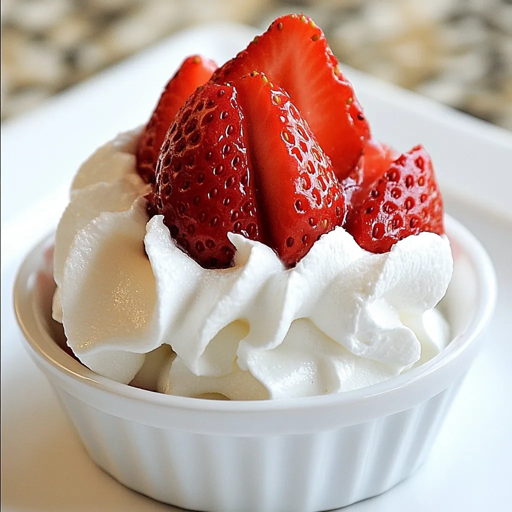 Strawberries and Cream