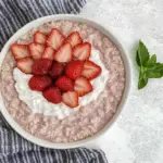 Strawberries and Cream Oatmeal