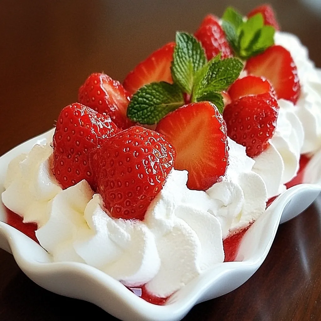 Strawberries and Cream