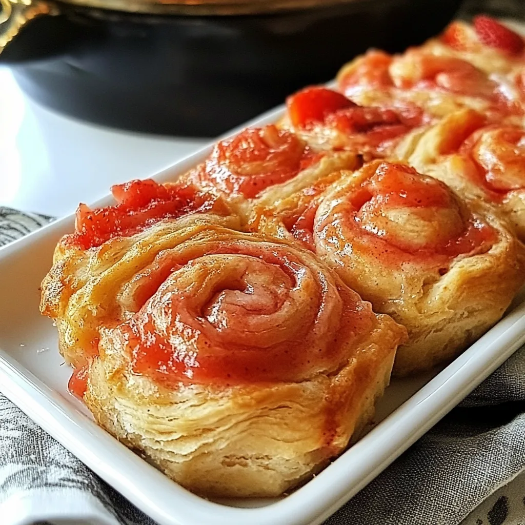 Strawberry Biscuit Rolls