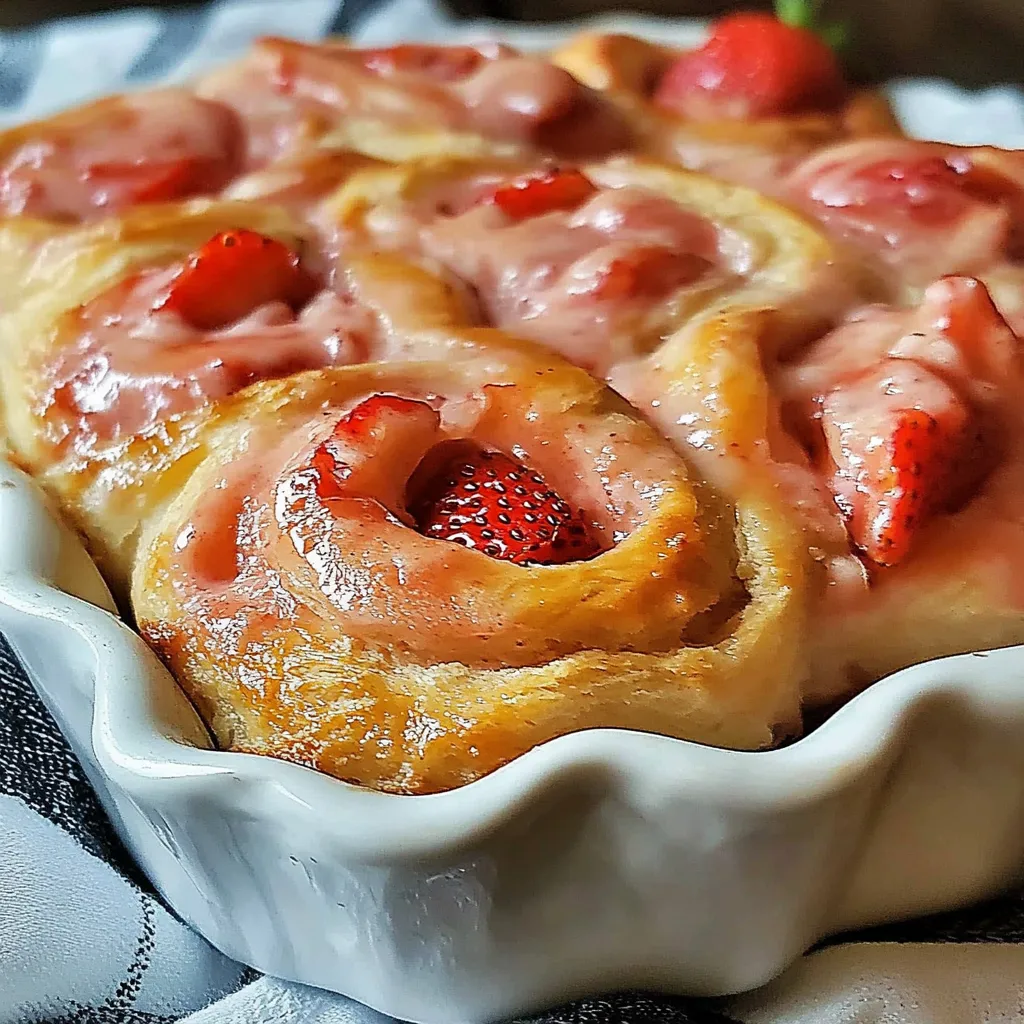 Strawberry Biscuit Rolls