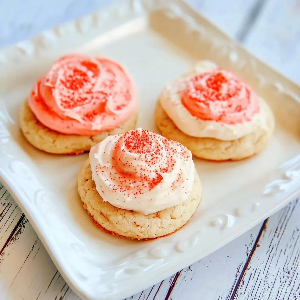 Strawberry Cake Mix Cookies