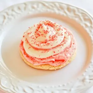 Strawberry Cake Mix Cookies