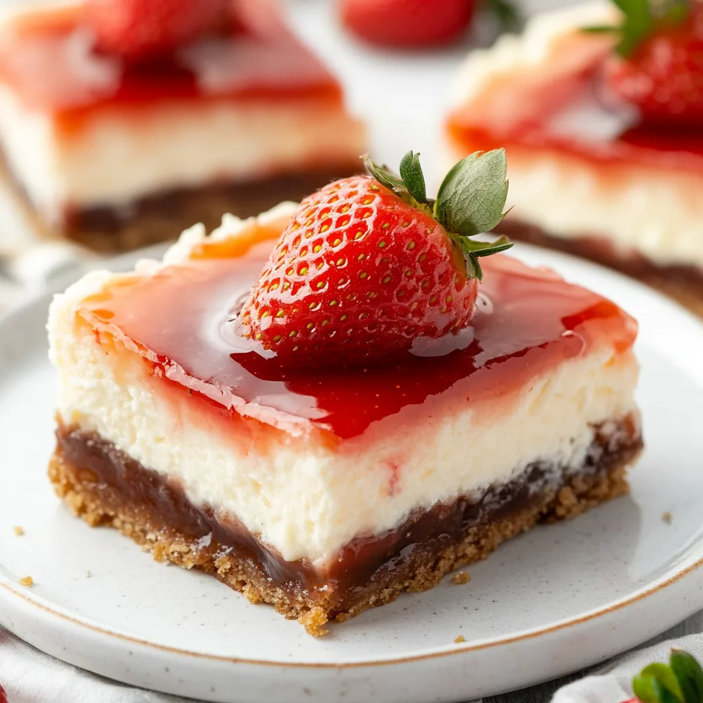Strawberry Cheesecake Bars