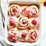 Strawberry Cinnamon Rolls