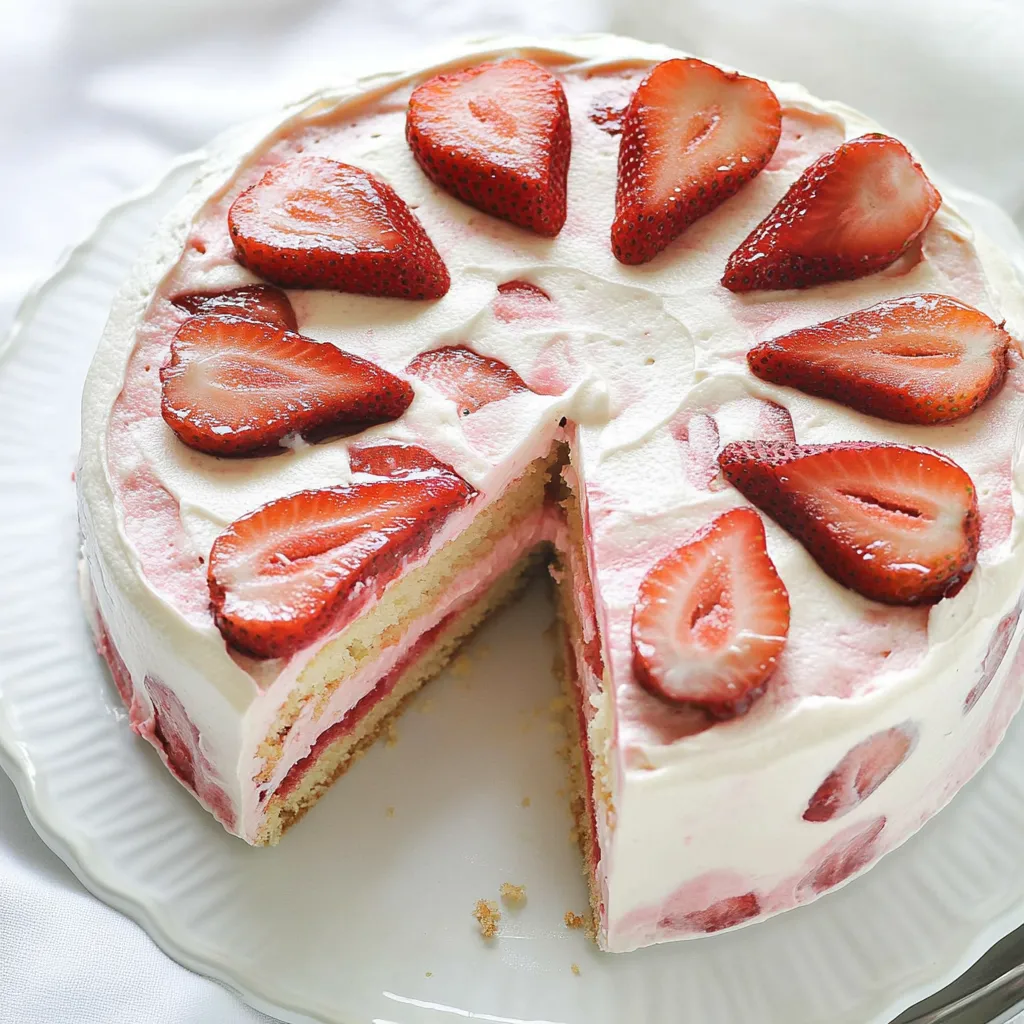 Strawberry Lemon Cake