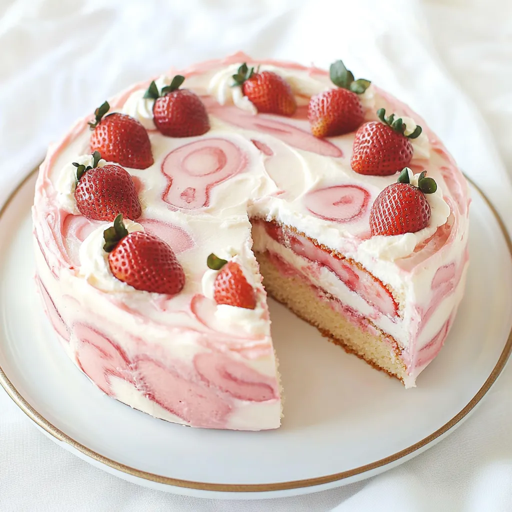 Strawberry Lemon Cake