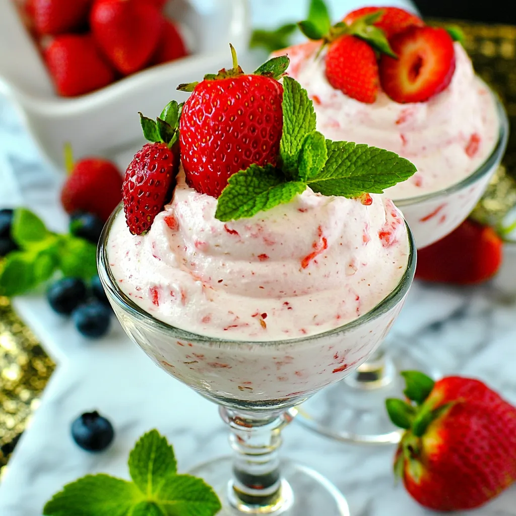 Strawberry Mousse