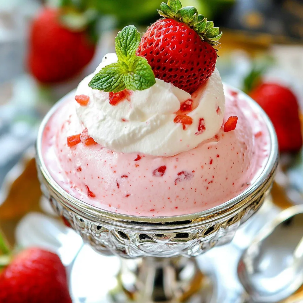 Strawberry Mousse