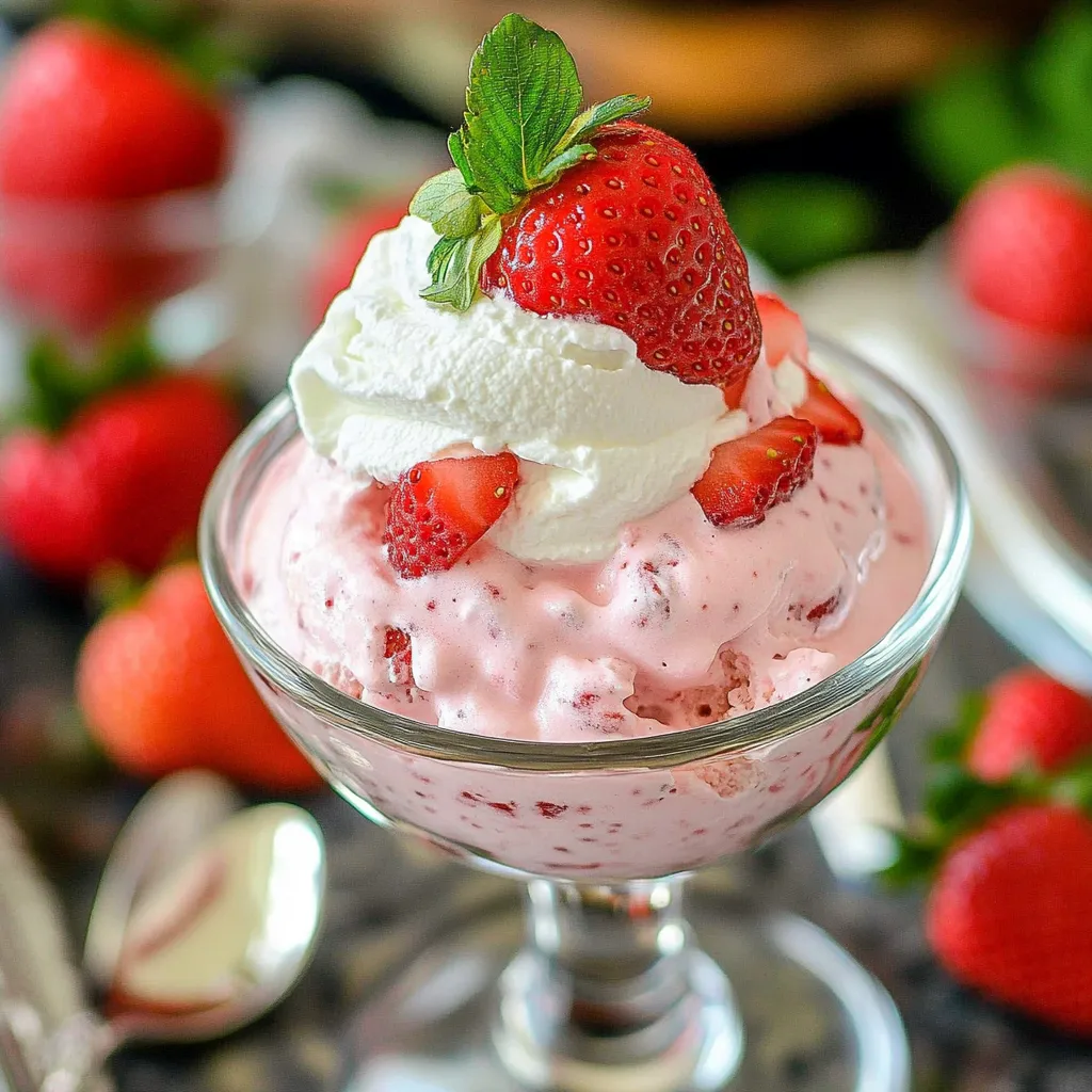 Strawberry Mousse