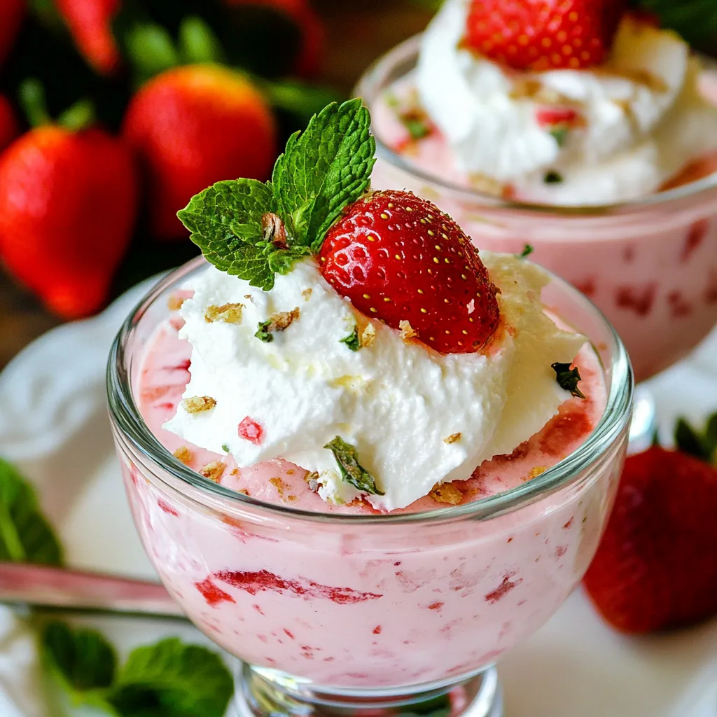 Strawberry Mousse