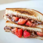 Strawberry Nutella Sandwich