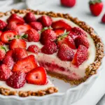 Strawberry Pretzel Pie