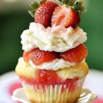 Strawberry Shortcake Cupcakes