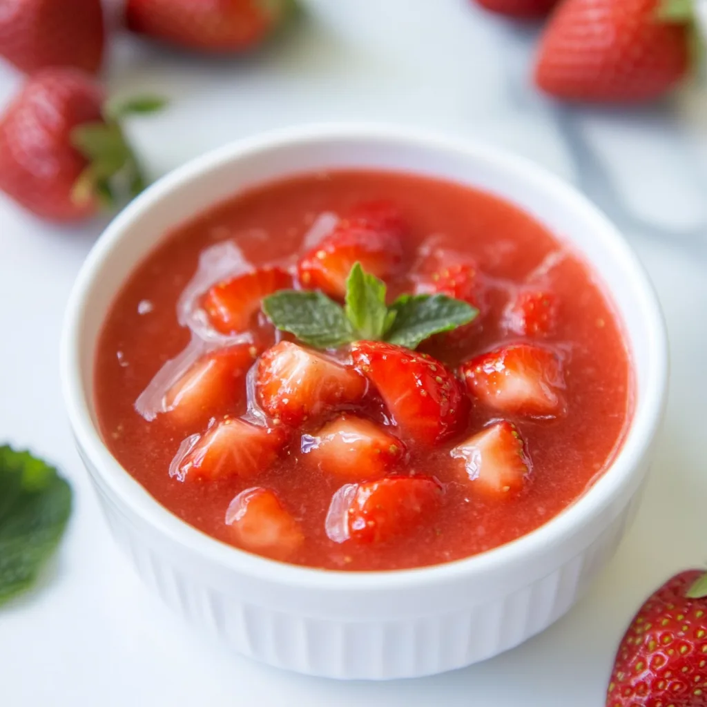Strawberry Topping
